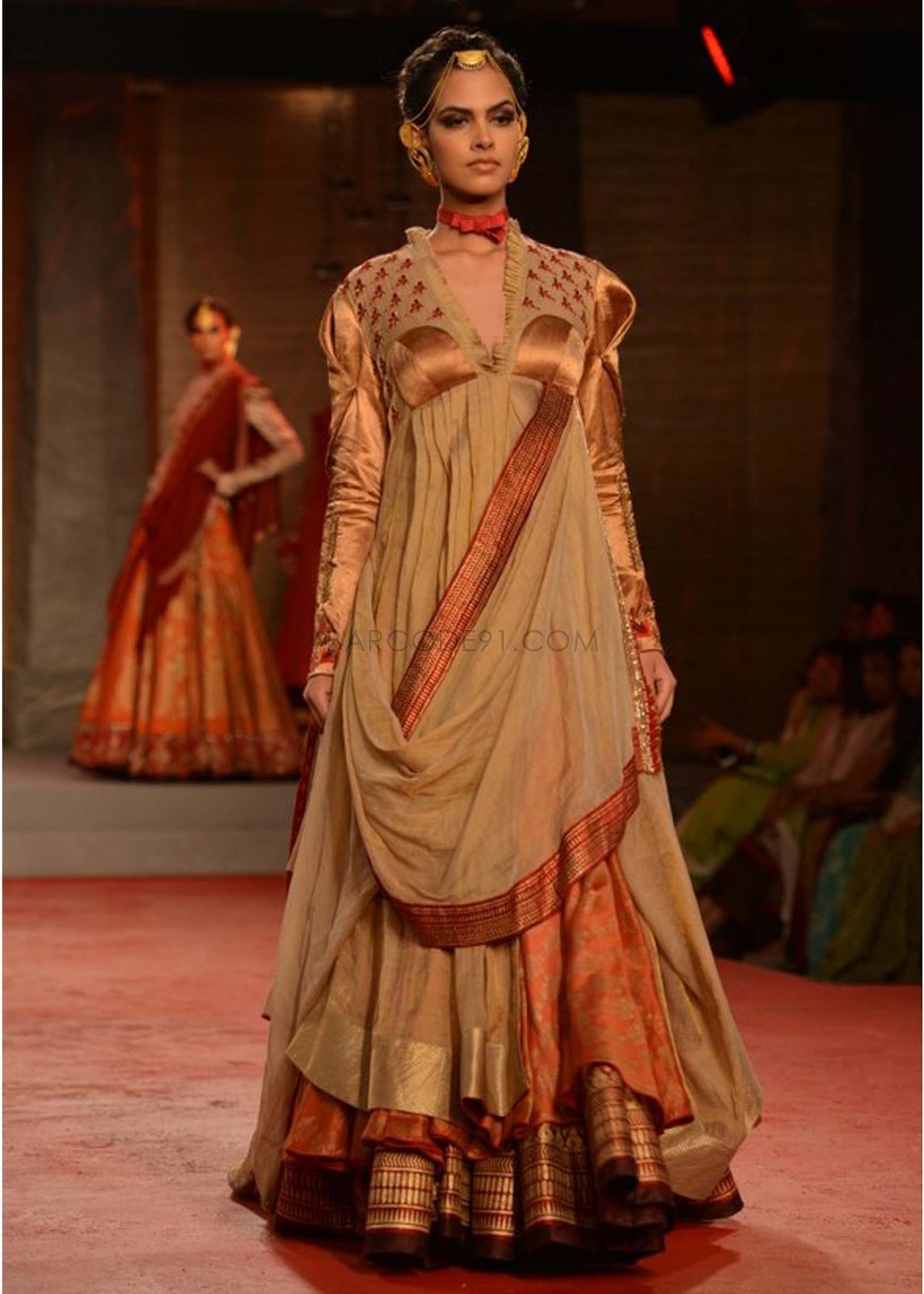 Anju Modi Collection at PCJ Delhi Couture Week 2013 - Latest Fashion Today