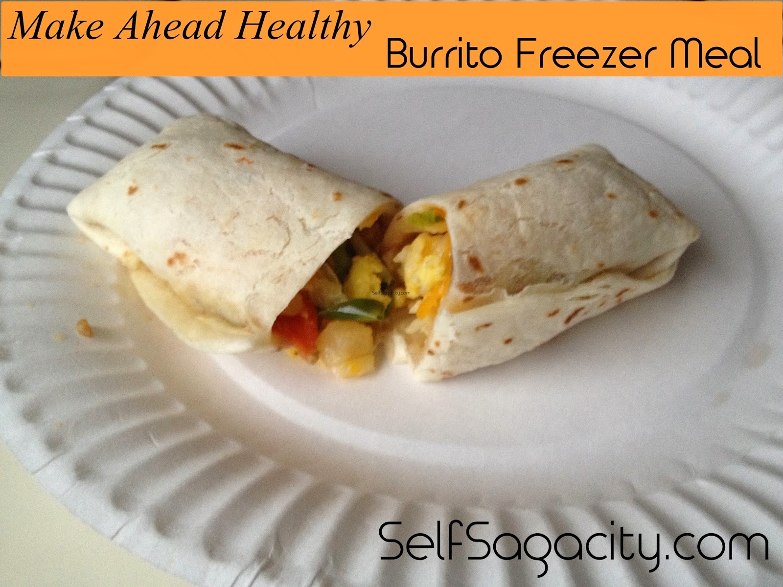 Make Ahead Healthy Burrito Freezer Meal
