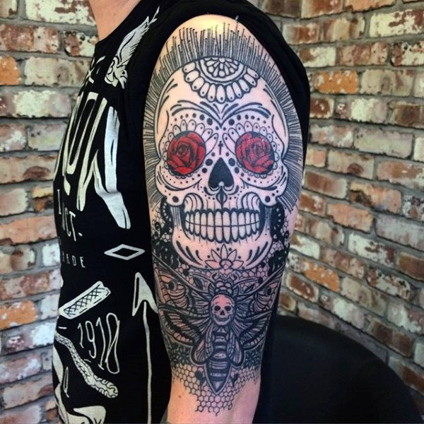 40 tatuagens de caveira mexicana 40 tatuagens de caveira mexicana