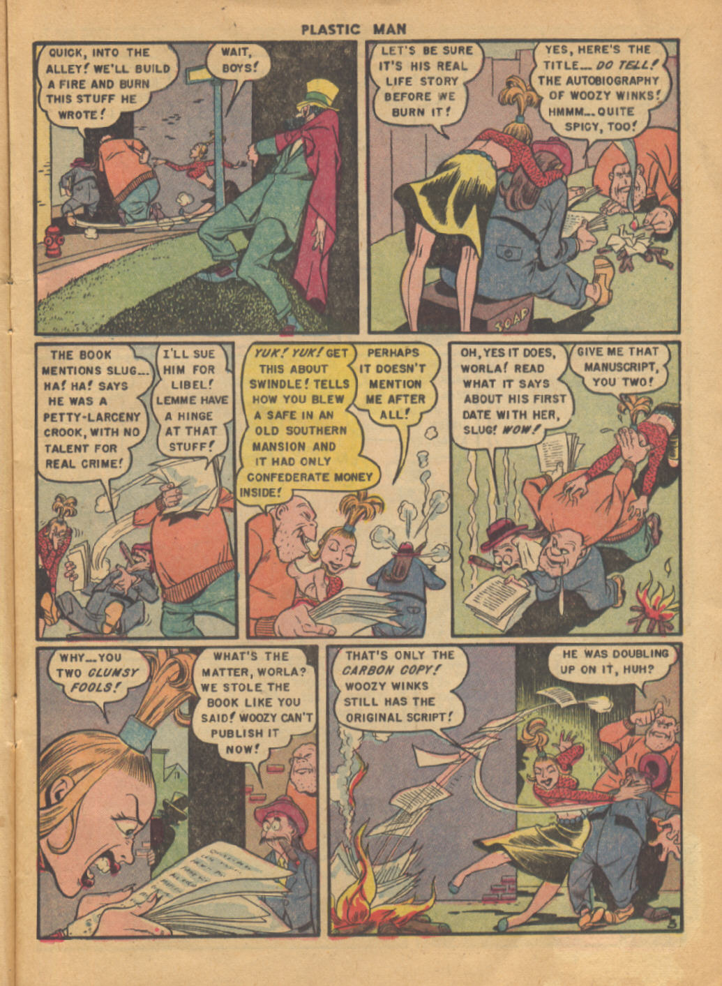 Plastic Man (1943) issue 25 - Page 14