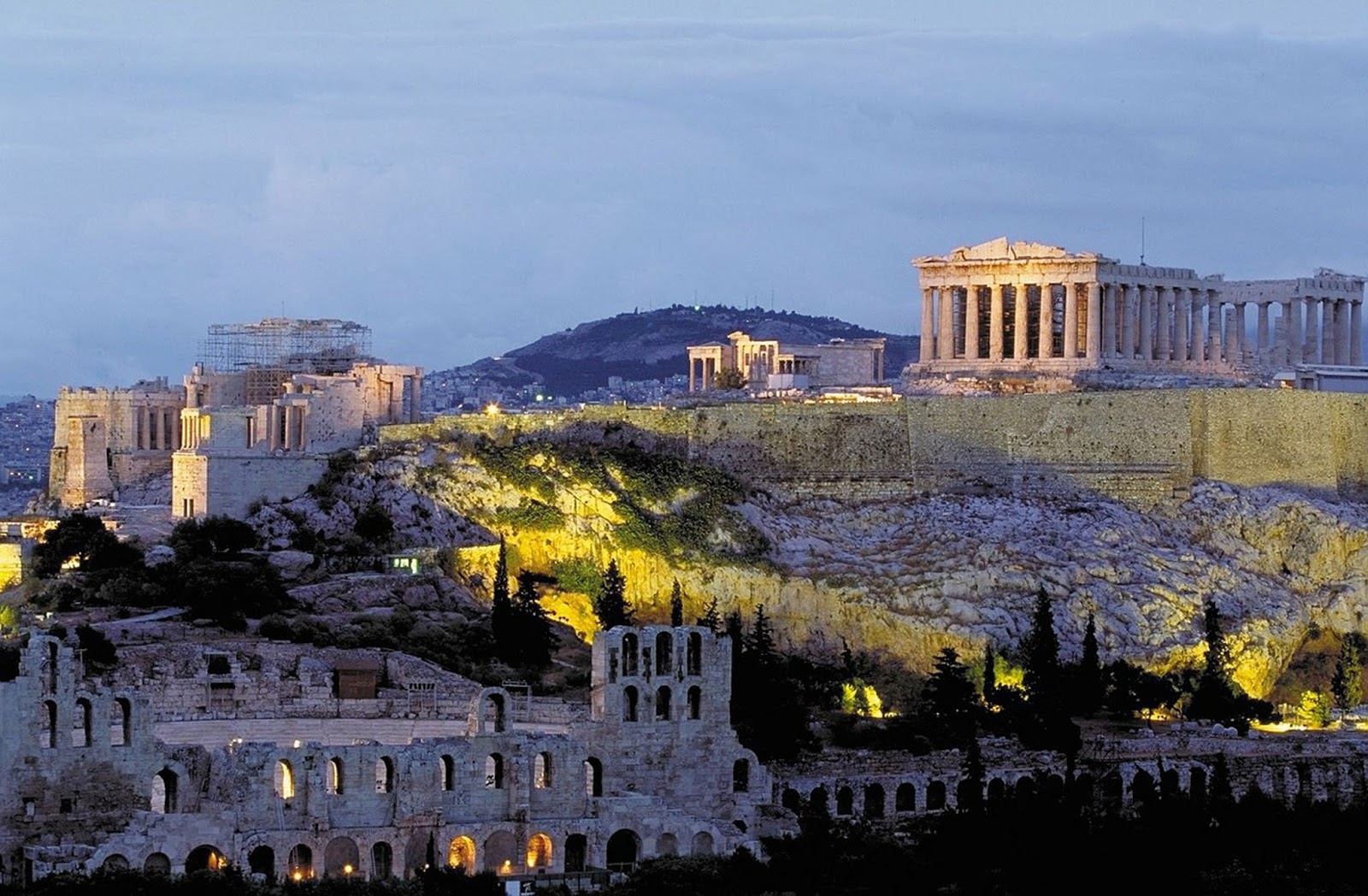 The most famous Greek architecture in the world DNE 08 LN BEAUTIFUL