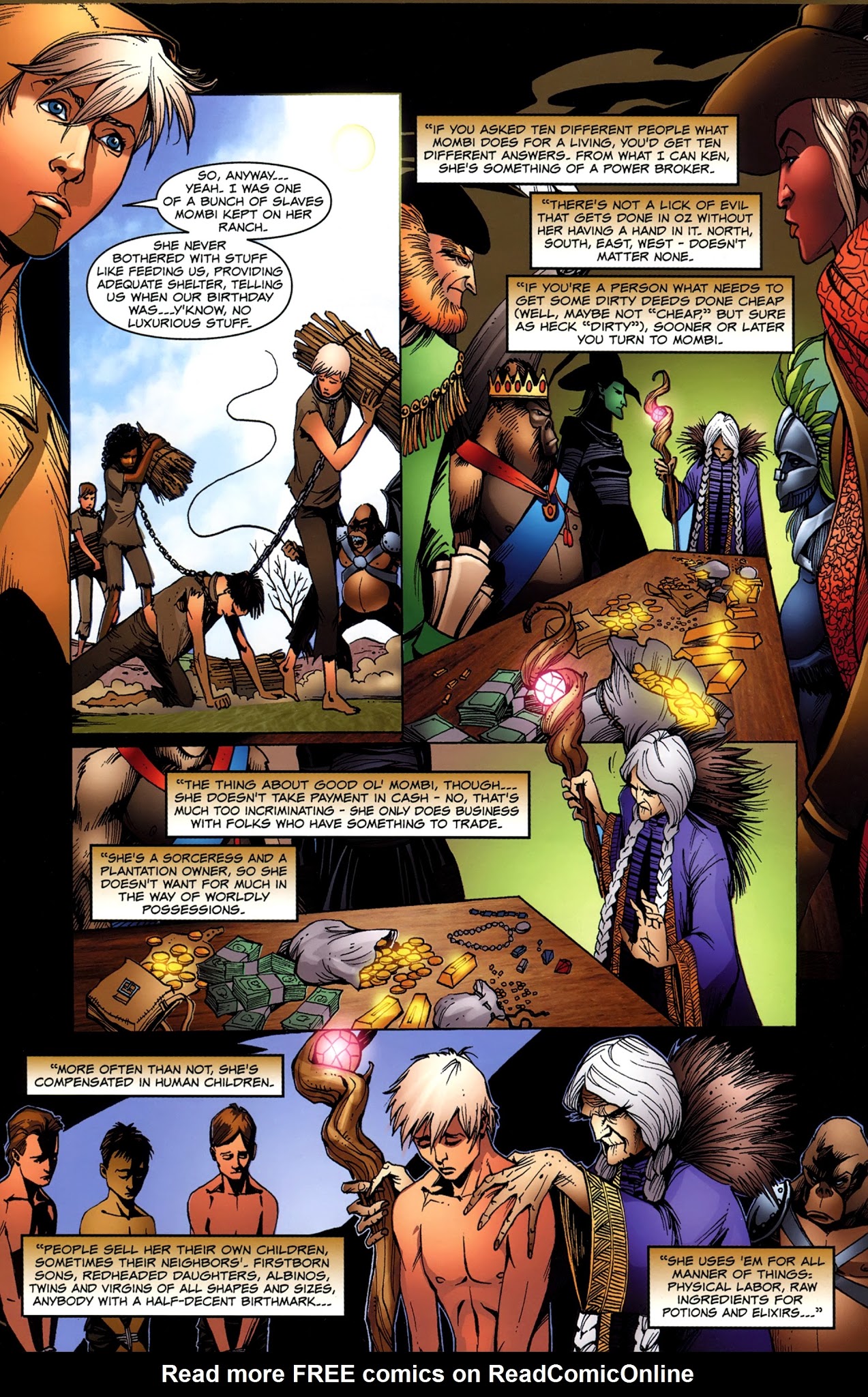 Read online Legend of Oz: The Wicked West comic -  Issue #7 - 6