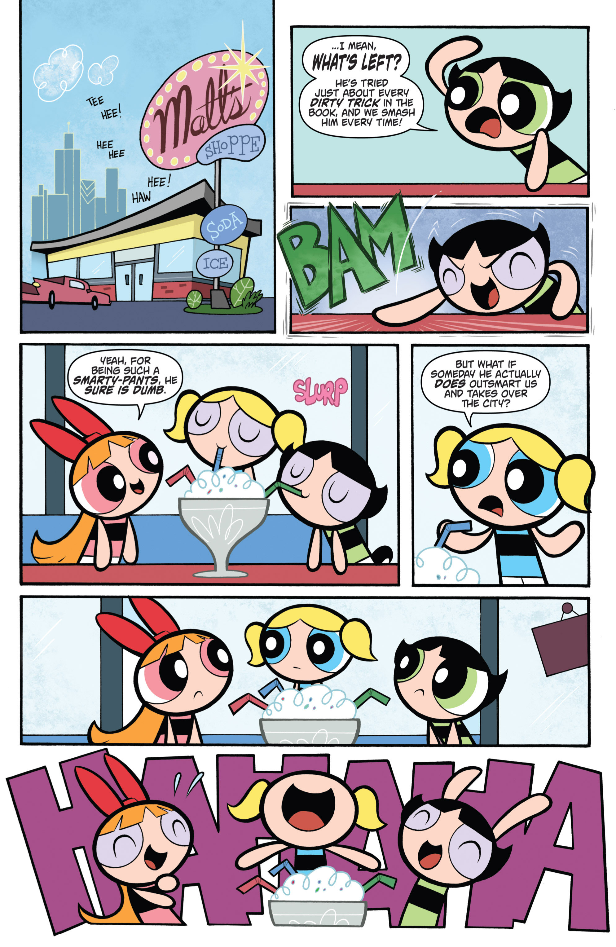 Read online Powerpuff Girls (2013) comic -  Issue #1 - 14