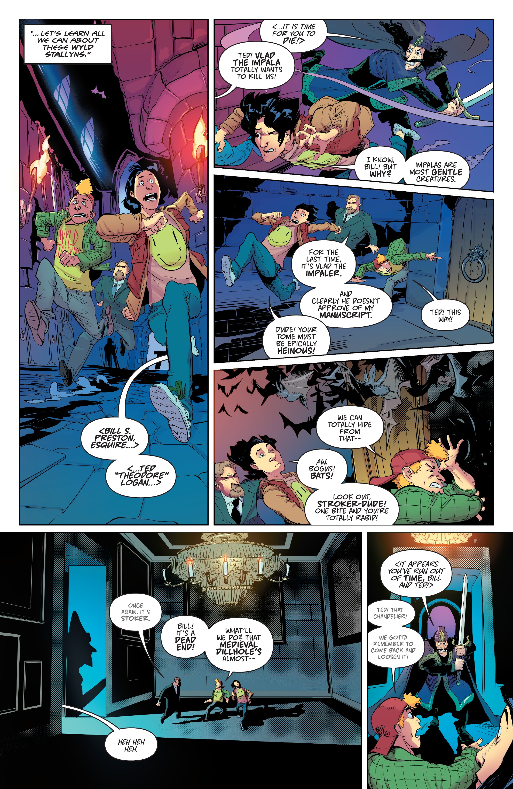 Read online Bill & Ted Save the Universe comic -  Issue # _TPB - 7