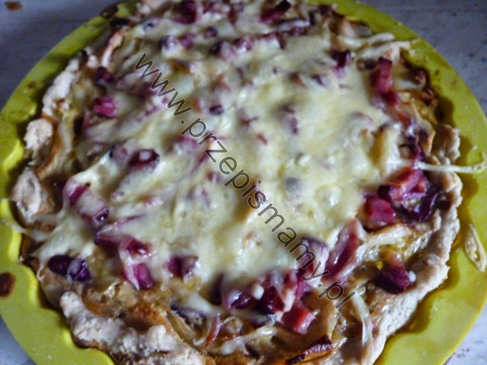Tarta cebulowa Tarta cebulowa