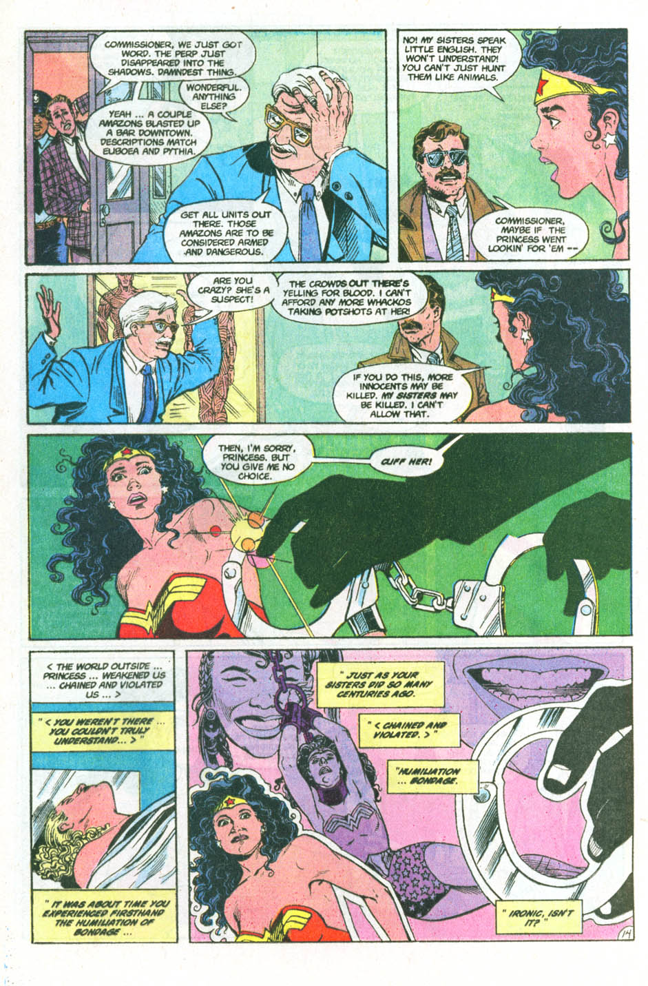 Read online Wonder Woman (1987) comic -  Issue #57 - 16