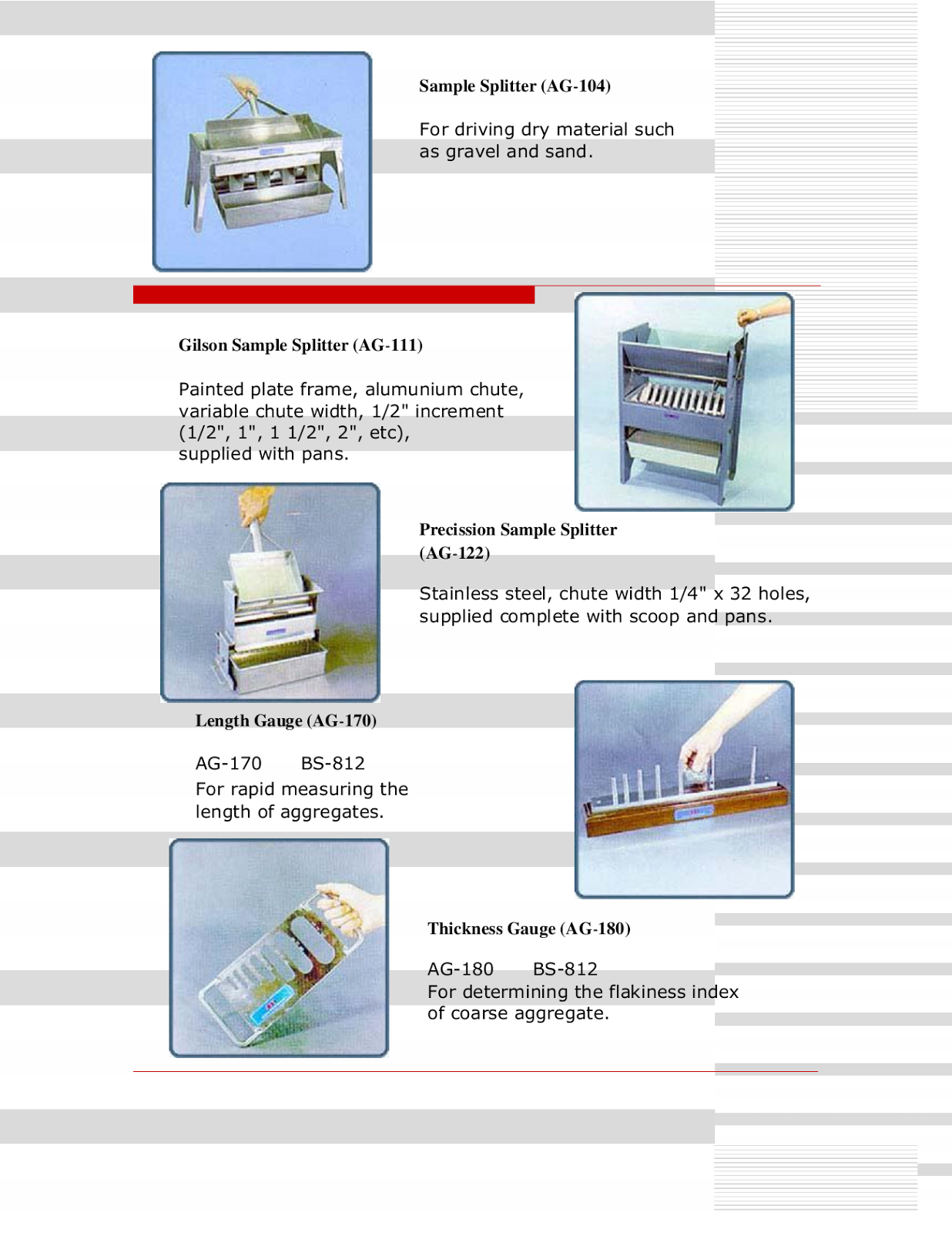 Laboratory Equipments in Brochure, Manual & Price List