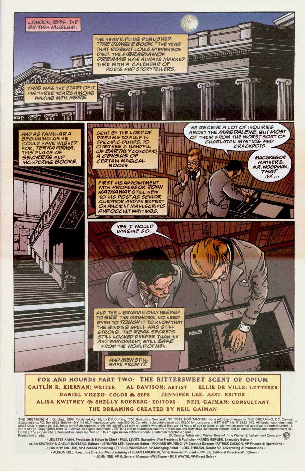 The Dreaming (1996) issue 41 - Page 2
