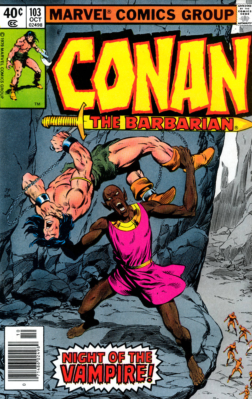 Read online Conan the Barbarian (1970) comic -  Issue #103 - 1