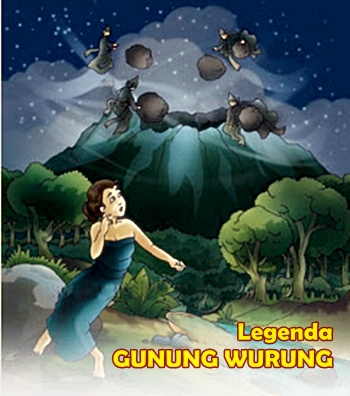 Cerita Legenda Gunung Wurung  Cerita Dongeng Indonesia