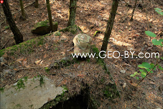 5.11 tactical multicam flag bearer cap on the ruins of the Polish border post in Morozowicze