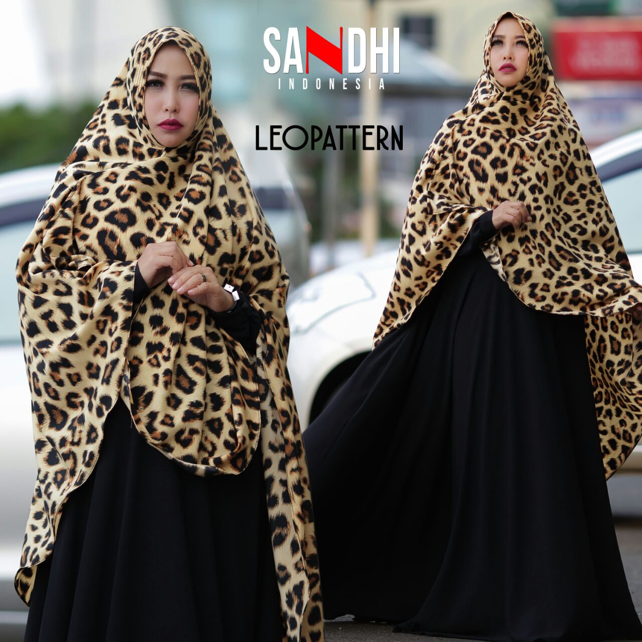  Jual Baju Hijab Artis Leopattern Syar Vol 2 By Sandhi