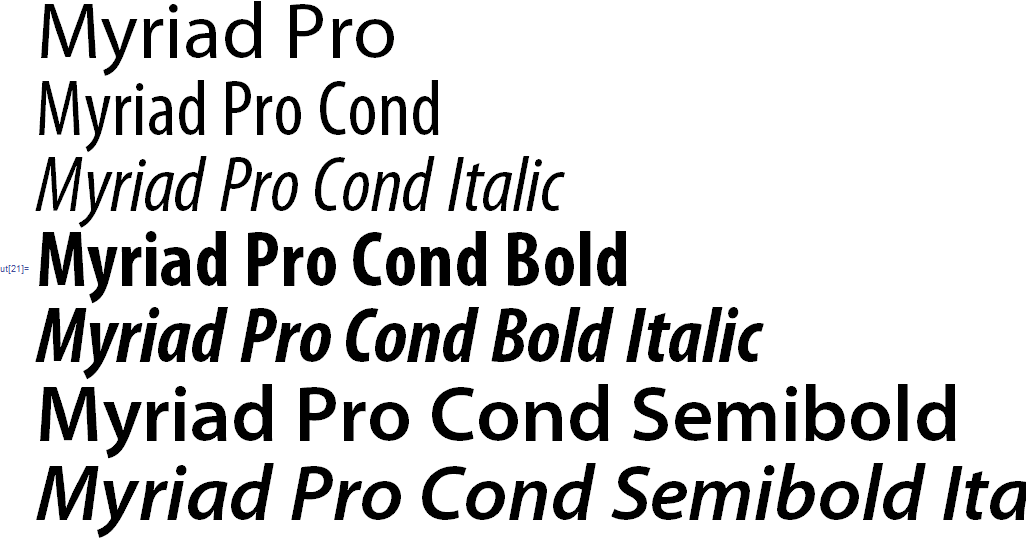 SCARICARE FONT MYRIAD PRO
