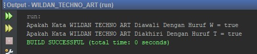 Mengecek Nilai Awal dan Akhir Pada String Mengecek Nilai Awal dan Akhir Pada String