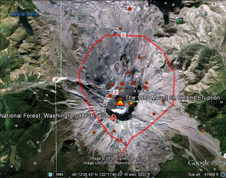 Sara 39 s Environmental Health The - The 1980 Mount St. Helen Eruption