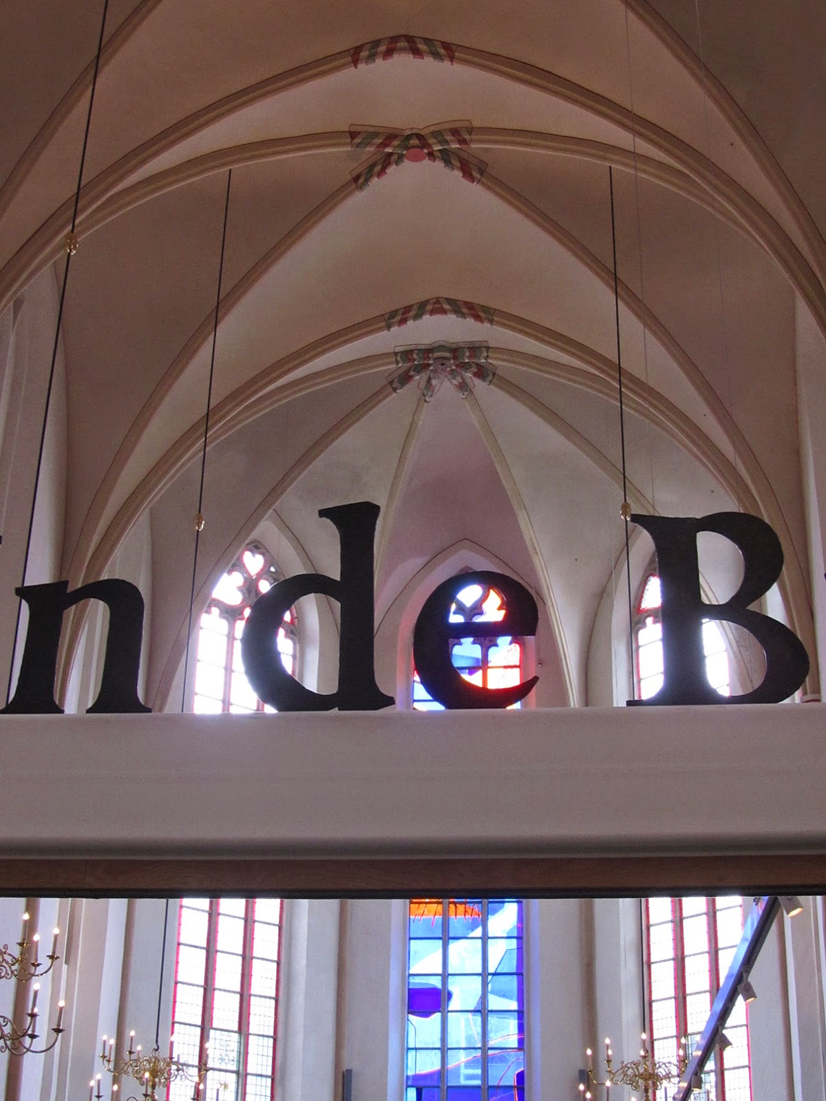 glass stained windows of Waanders in de Broeren