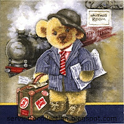 Schlitten Im Wald. Schweden. Bär Auf Reisen. Dänemark