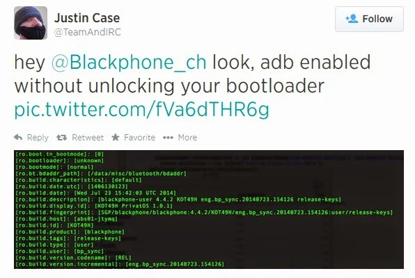 Blackphone hacking, Blackphone security,  rooted, BlackHat 2014