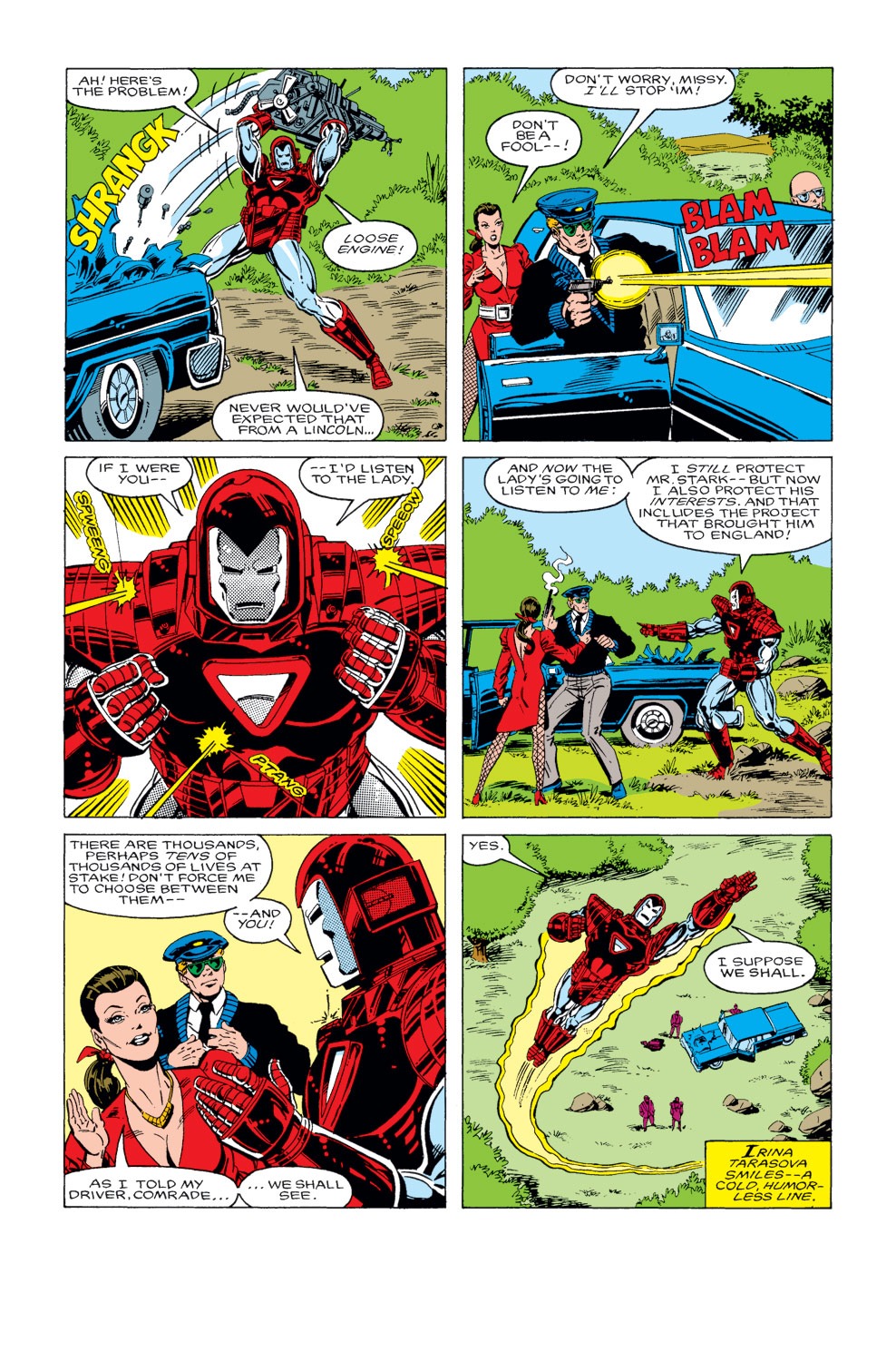 Read online Iron Man (1968) comic -  Issue #218 - 6