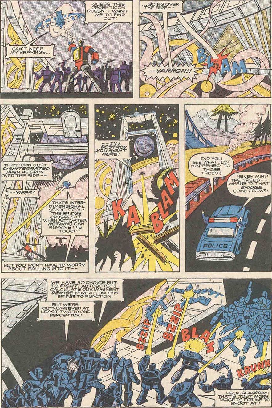 Read online The Transformers (1984) comic -  Issue #18 - 19