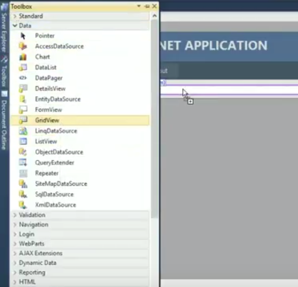 How to bind data with GridView VB | Microsoft Visual Studio
