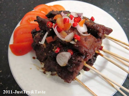 Resep Sate Kambing Bumbu Ketumbar