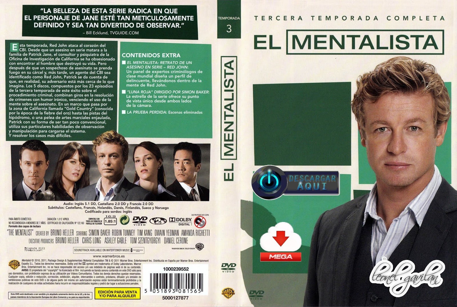 todas las descargas Descargar El Mentalista temporada 3 completa WEB DL 720p Latino Inglés todas las descargas Descargar El Mentalista temporada 3 completa WEB DL 720p Latino Inglés