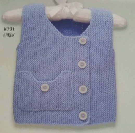 Erkek Bebek Yelekleri Örgü Modelleri Açıklamalı Erkek Bebek Yelekleri Örgü Modelleri Açıklamalı
