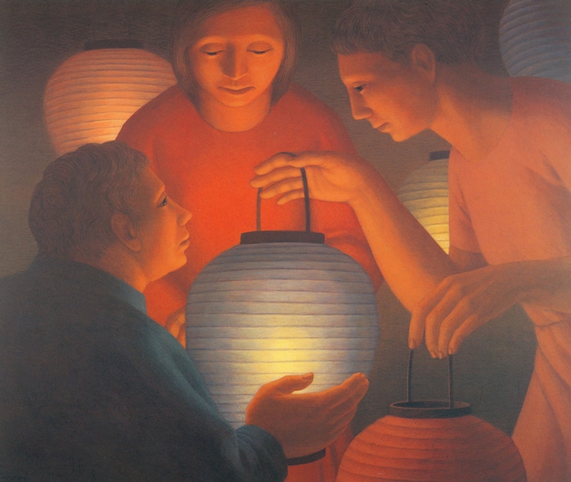 George Clair Tooker 1920-2011 | American Magic Realist painter George Clair Tooker 1920-2011 | American Magic Realist painter