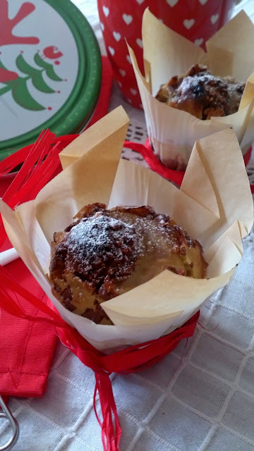 muffin magdalena chocolate vainilla bombón ferrero rocher navideño relleno rico horno navidad merienda desayuno postre grande gigante maxi