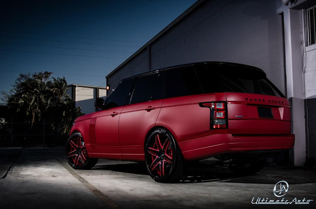Car Show Bernie: The Battle of the Matte Red Range Rovers: Ultimate ...