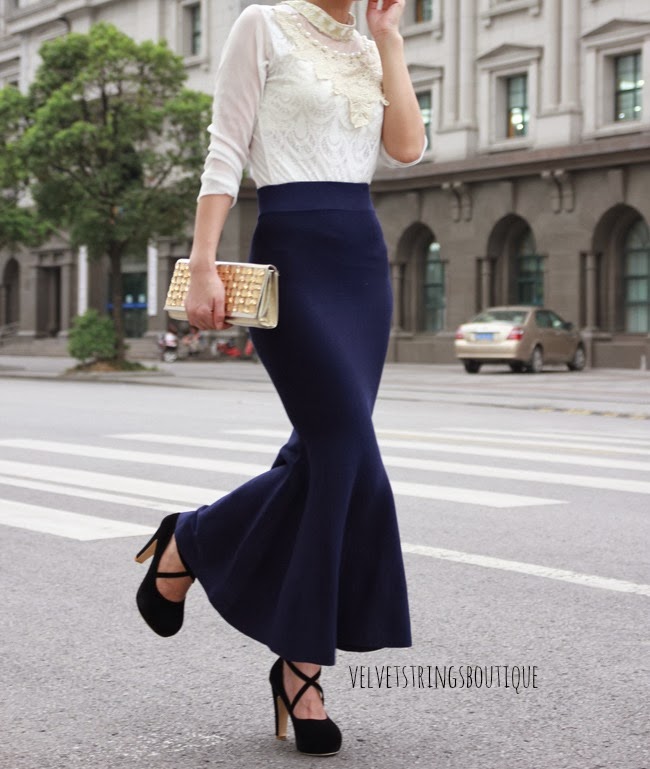 S004 Mermaid Skirt velvetstrings (preorder catalogue)