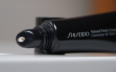 shiseido natural finish cream concealer correcteur de teint soyeux test avis essai swatch blog id=