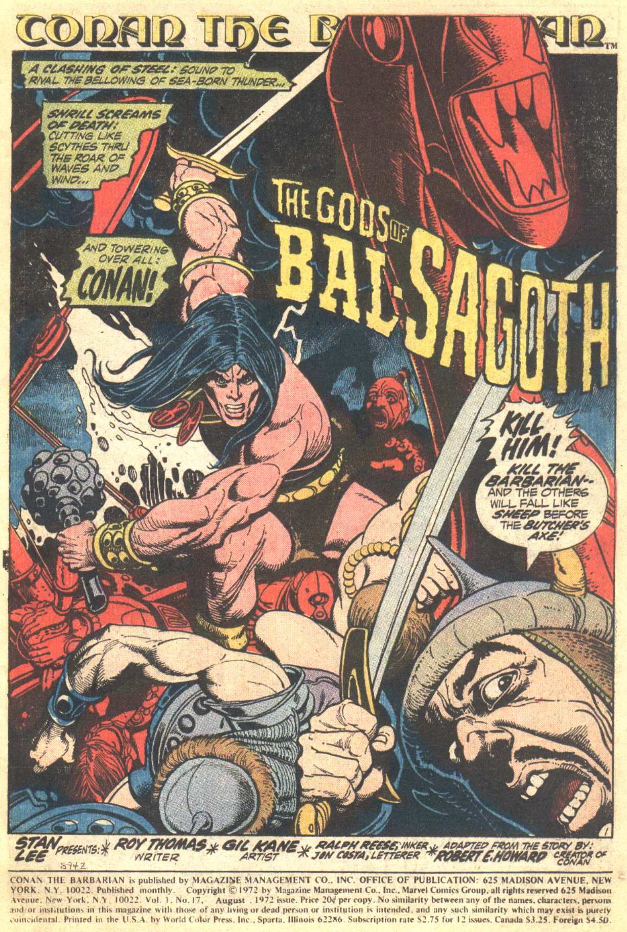 Conan the Barbarian (1970) Issue #17 #29 - English 2