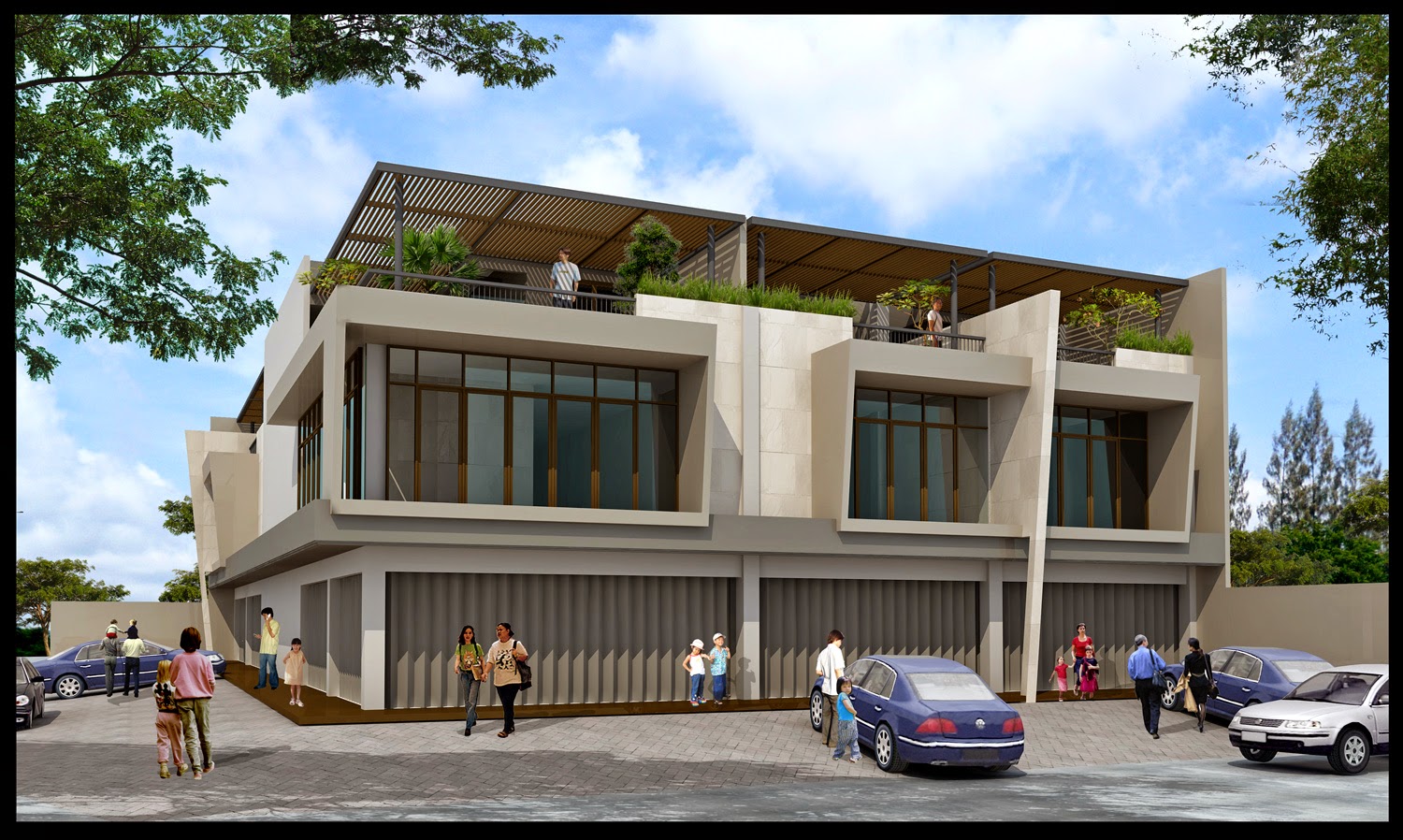 23+ Desain Rumah 2 Lantai Bawah Ruko Pics | SiPeti