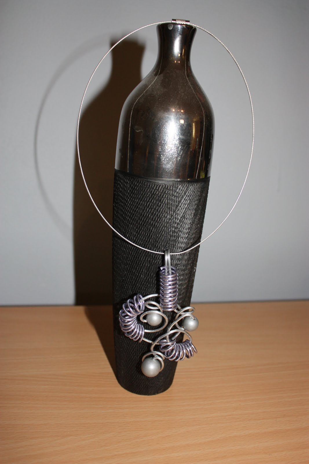 Fil Aluminium 1 Mm Bordeaux X50cm - Perles & Mercerie Créative