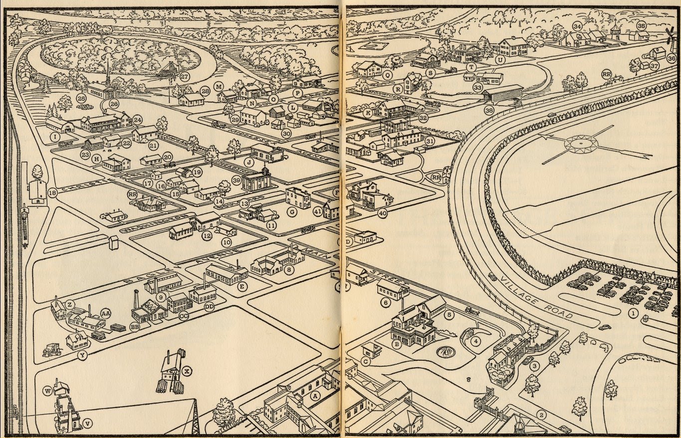 Maps Through Time The Everchanging Lay Out of Greenfield Village