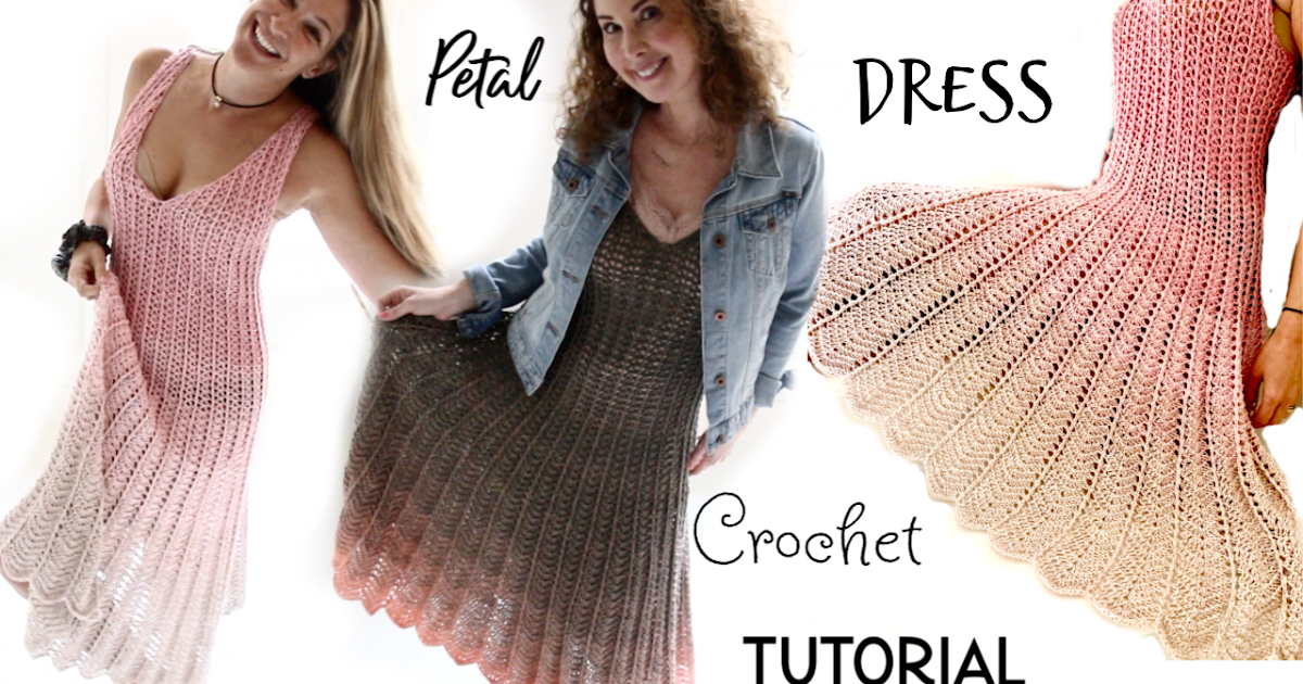 Easy crochet dress free pattern-jennyandteddy