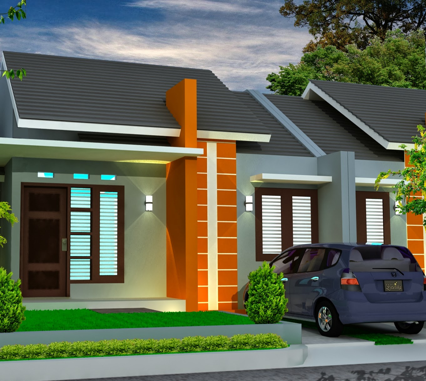 Rumah Sederhana Type 45 Minimalis