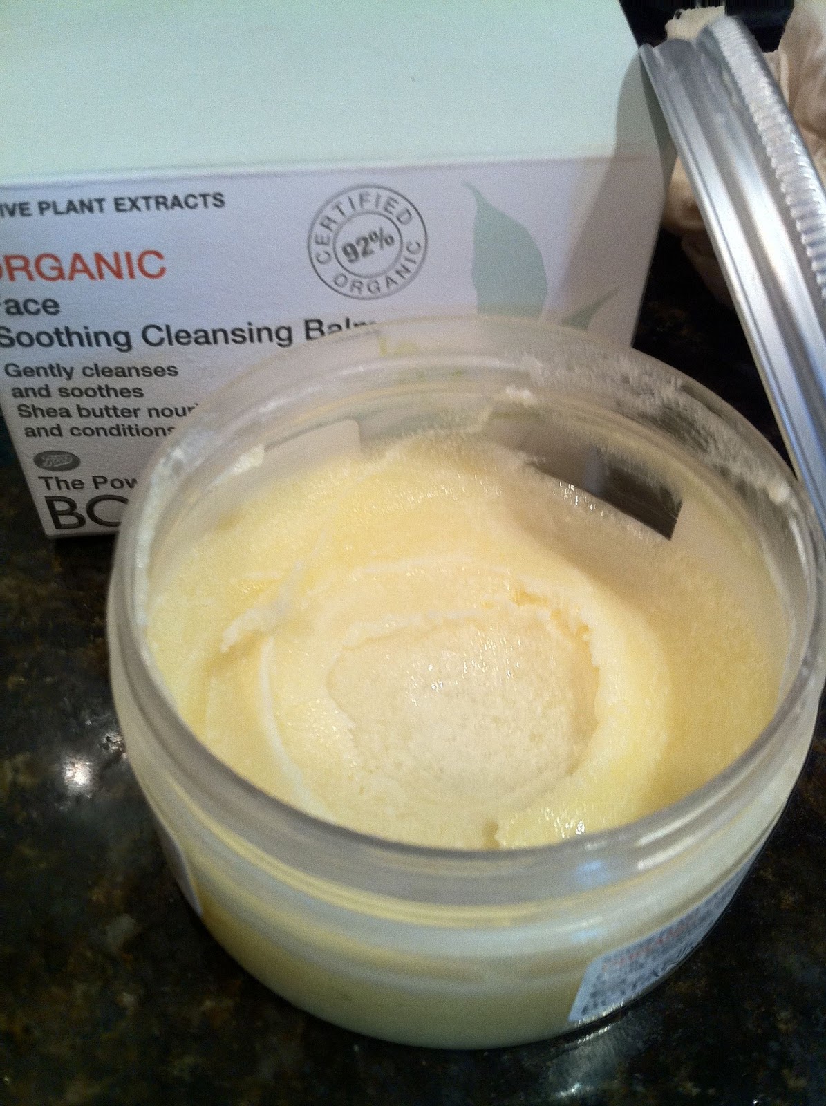 Quick Review Boots Organic Cleansing Balm Discovering Beauty