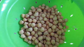 Garbanzos escurridos