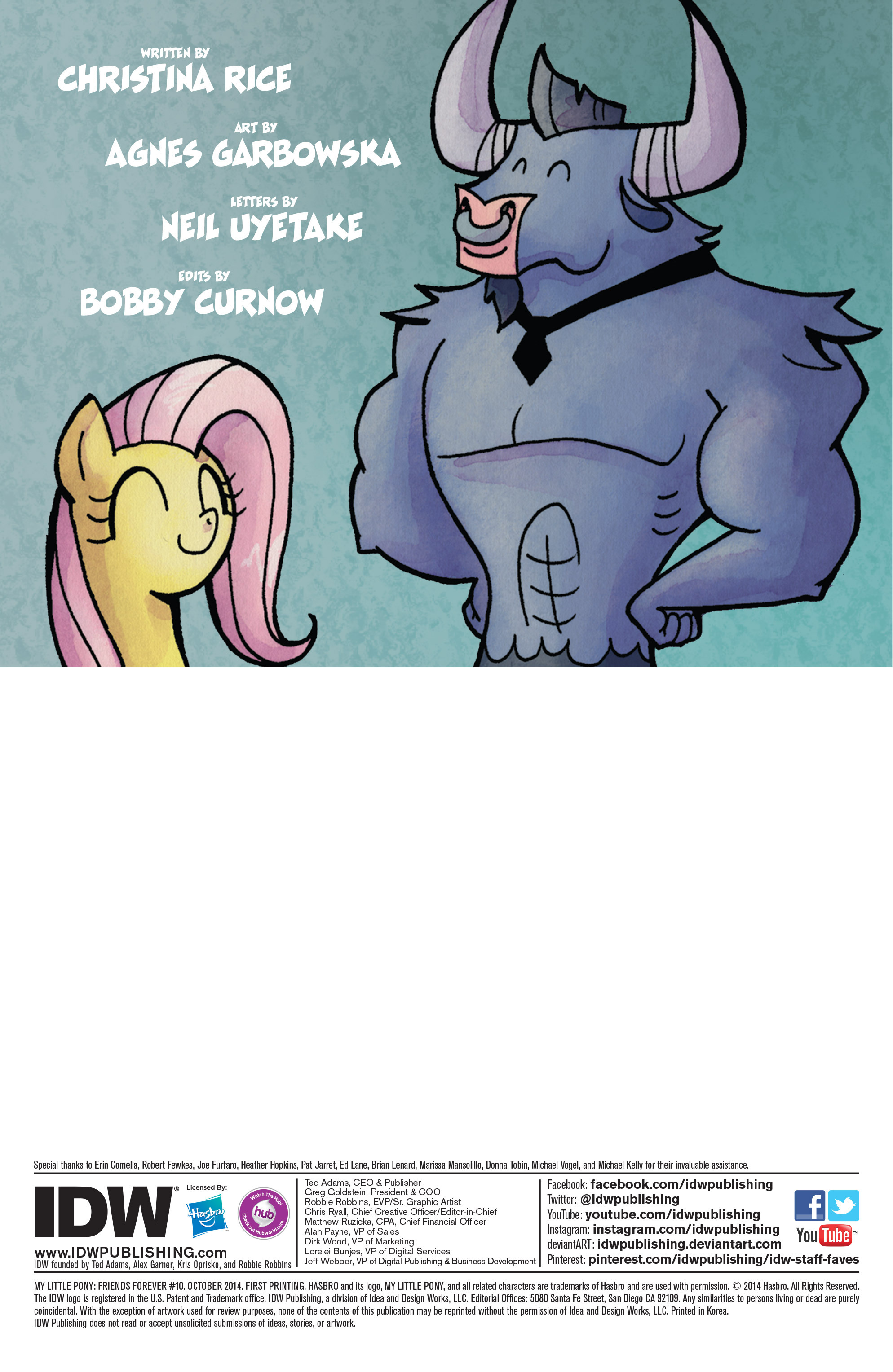 Read online My Little Pony: Friends Forever comic -  Issue #10 - 2