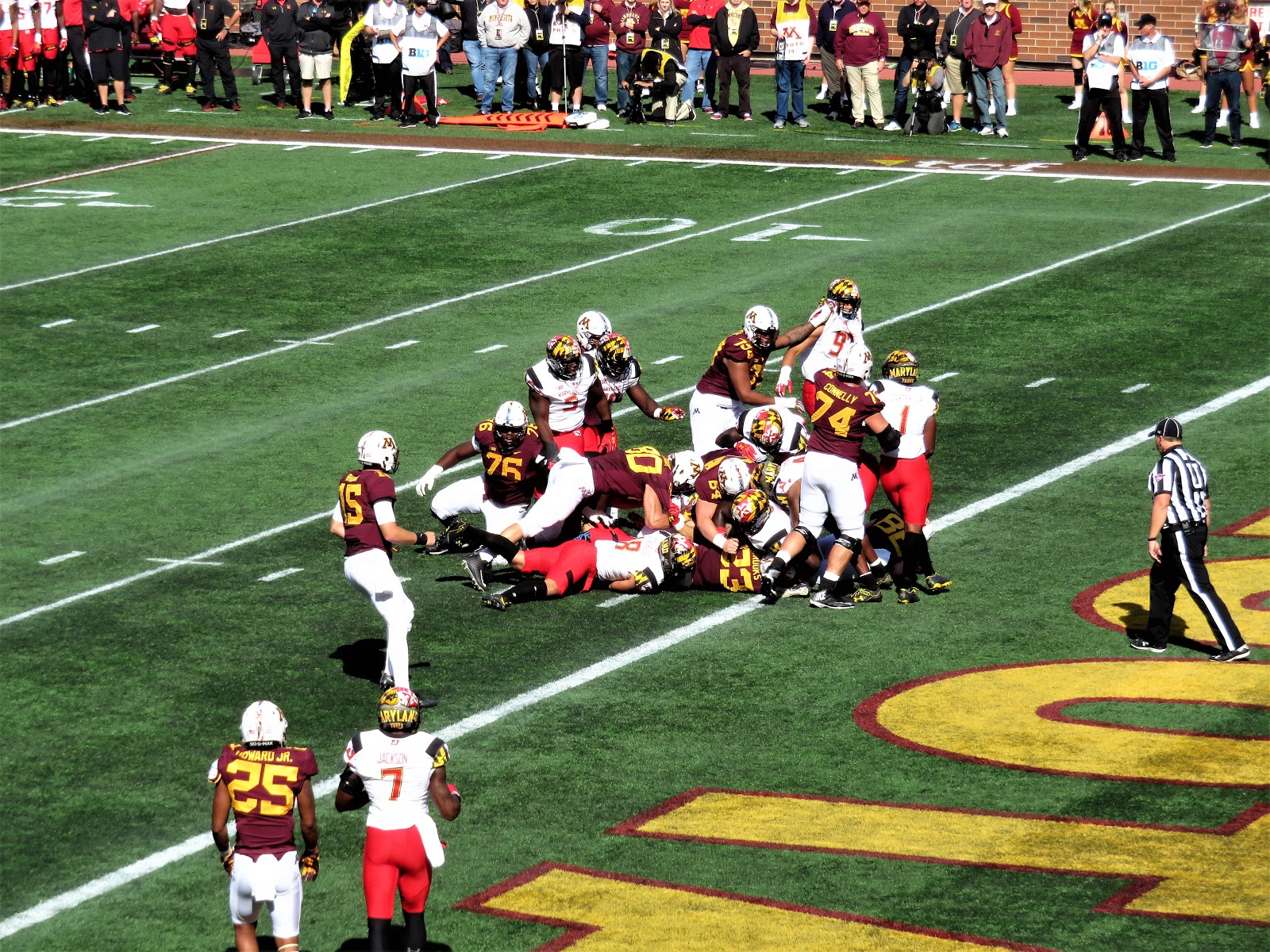 Todd Swank Tailgating Before Minnesota Golden Gophers Vs Maryland