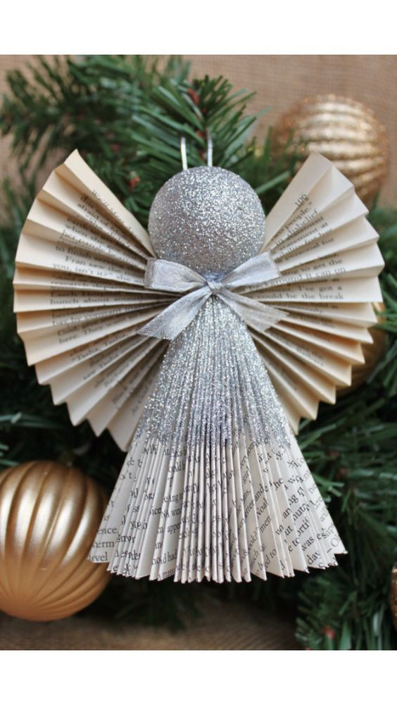 Amo la mia casa Blogmas 12 Idee per creare angeli natalizi