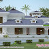 Typical Kerala style 5 bedroom house plan