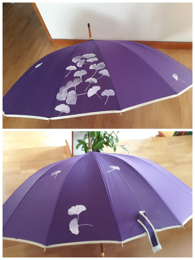 Trapo y Pincel . Detalles ideas hechas a mano.: Paraguas pintado a mano