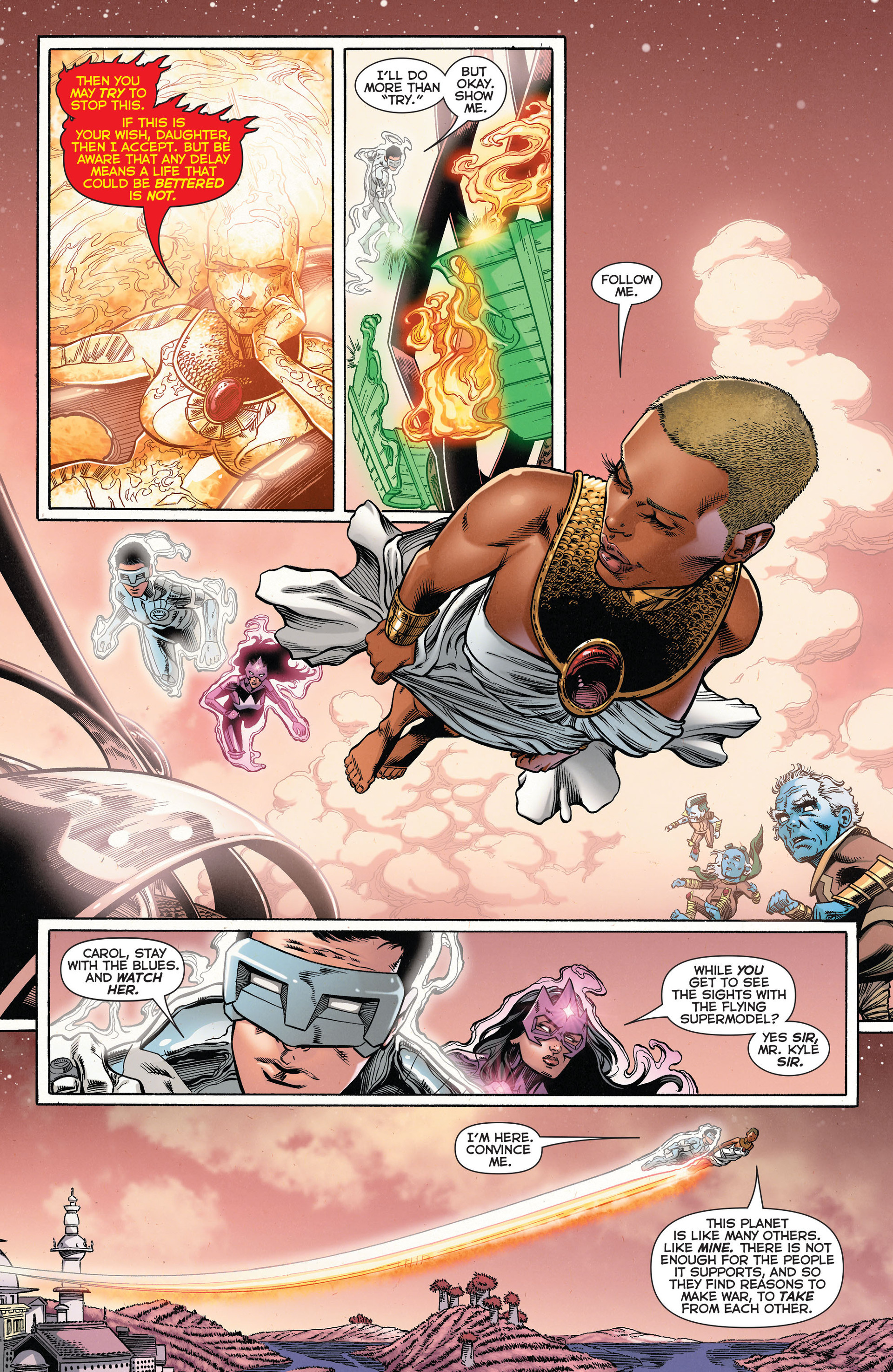 Read online Green Lantern: New Guardians comic -  Issue #29 - 12
