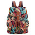 Tas Ransel Batik Corak Flower Modern