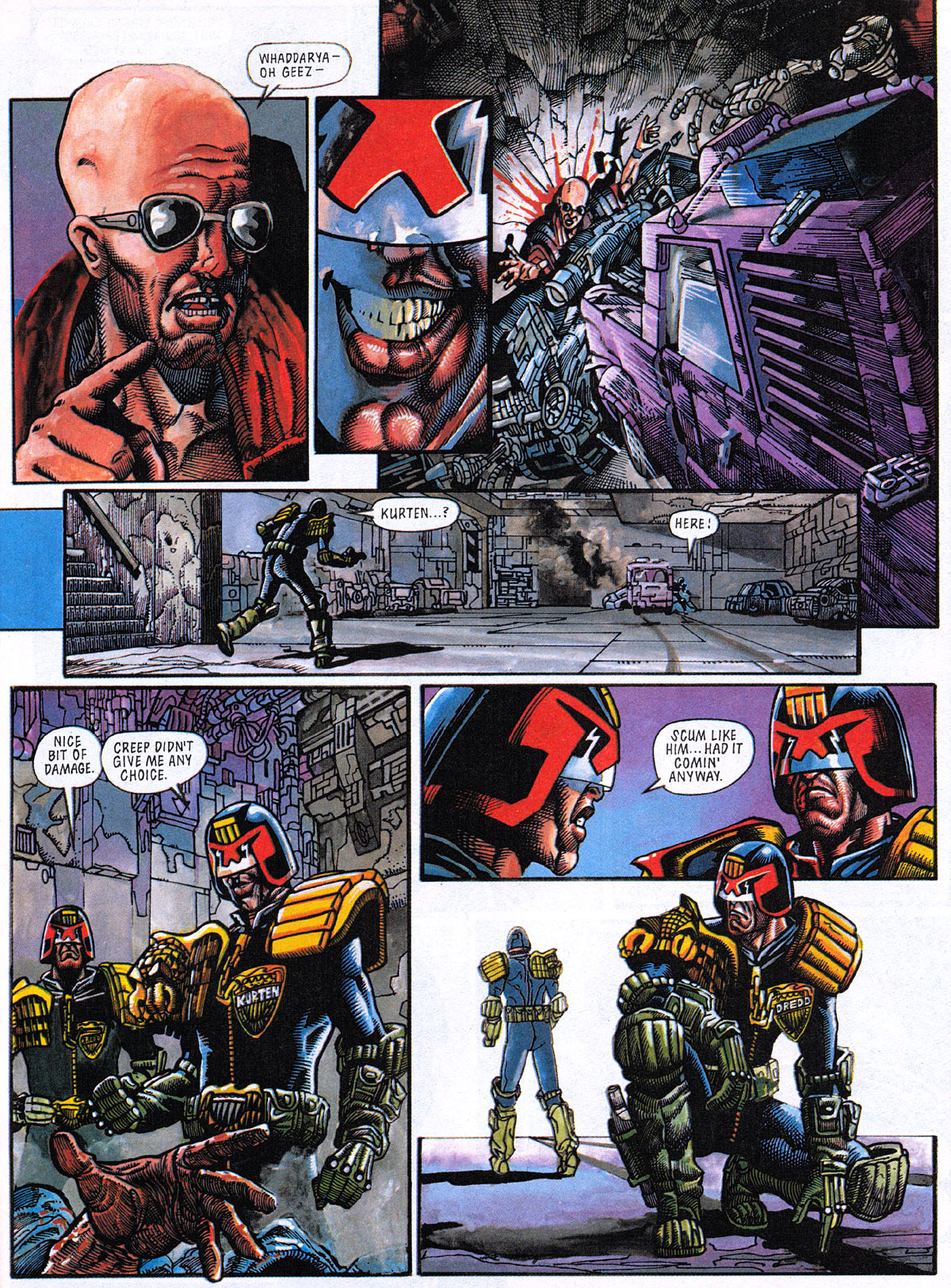 Read online Judge Dredd: The Complete Case Files comic -  Issue # TPB 12 (Part 2) - 231