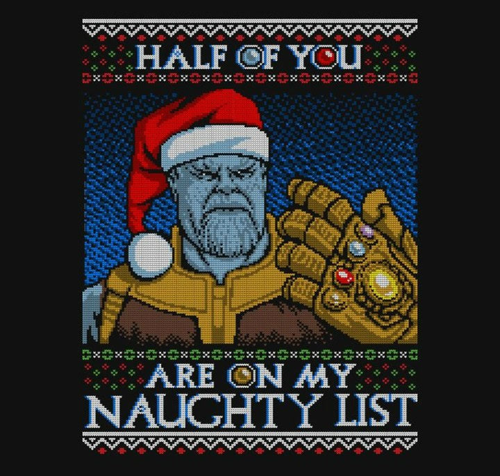 Merry Thanosmas : メリー・サノスマス🎅by @coddesigns